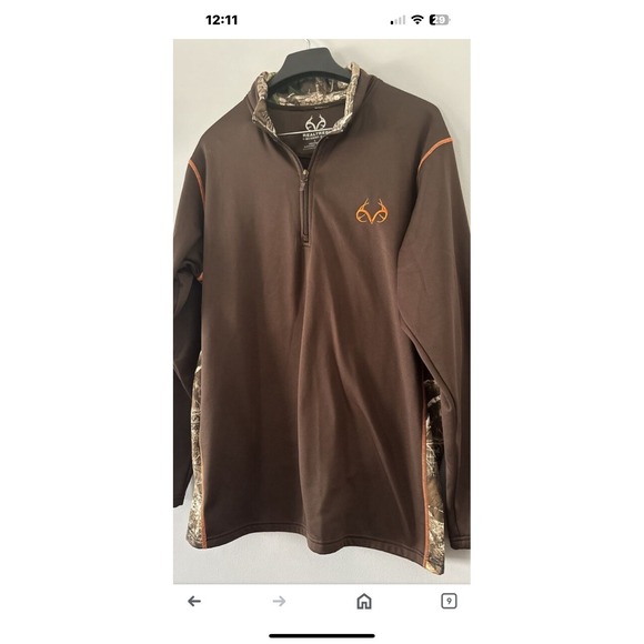 Realtree Other - Realtree Men's Size L Long Sleeve Black Gear Shirt‎